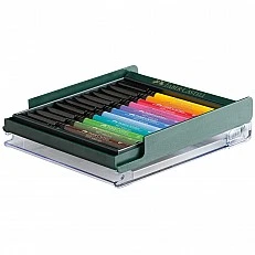 Faber-Castell Pitt Artist Pen fineliner Bright, 12 colours