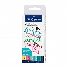 Faber-Castell Pitt Artist marker, 6 pieces