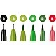 Faber-Castell Pitt Artist brush marker calligraphy set, 6 green colours