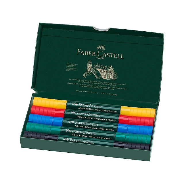 Faber-Castell Albrecht Dürer watercolor marker, 5 colors