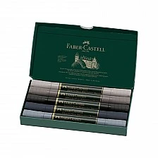 Faber-Castell Albrecht Dürer watercolor marker, 5 colors, gray