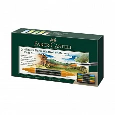 Faber-Castell Акварелен маркер Albrecht Dürer, plein air, 5 цвята