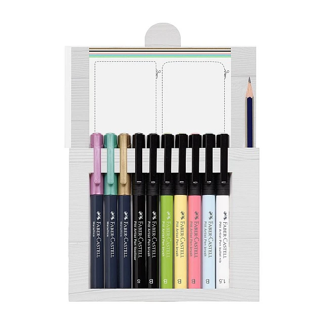 Faber-Castell Маркер Hand Lettering Pitt Artist, в комплект от 12 продукта