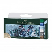 Faber-Castell Pitt Artist brush marker Winter, 6 pieces