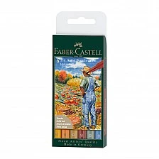 Faber-Castell Pitt Artist brush marker Autumn, 6 pieces