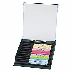 Faber-Castell Pitt Artist Pen fineliner Pastel, 12 colours