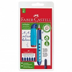 Faber-Castell Писалка Scribolino, детска, с включени 6 патрончета и аксесоари