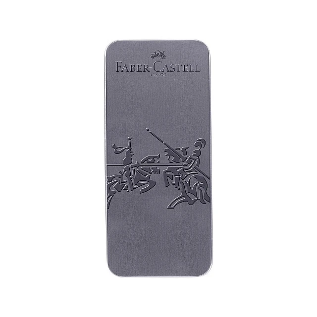 Faber-Castell Grip 2010 fountain pen and ballpoint, M, dark grey