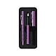 Faber-Castell Химикалка XB и писалка M, Grip 2011, виолетови