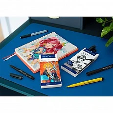 Faber-Castell Маркер Pitt Manga Mangaka, 6 броя