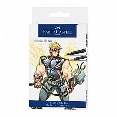 Faber-Castell Комплект Pitt Comic 3D, 11 броя
