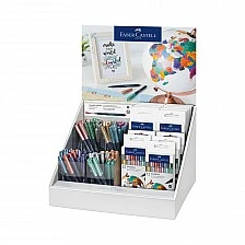 Faber-Castell Markers, round, metallic, 1.5 mm, 240 pieces in a display