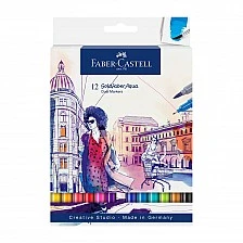 Faber-Castell Goldfaber A.Dual marker, 12 colours