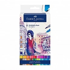 Faber-Castell Маркер Goldfaber A.Dual, 18 цвята
