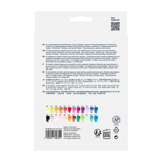 Faber-Castell Goldfaber A.Dual marker, 24 colours