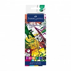 Faber-Castell Маркер Goldfaber A.Dual, графити, 6 броя
