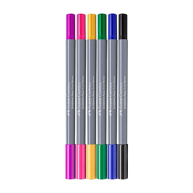 Faber-Castell Goldfaber A.Dual marker Graffiti, 6 pieces