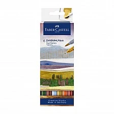 Faber-Castell Goldfaber A.Dual marker Tuscany, 6 pieces