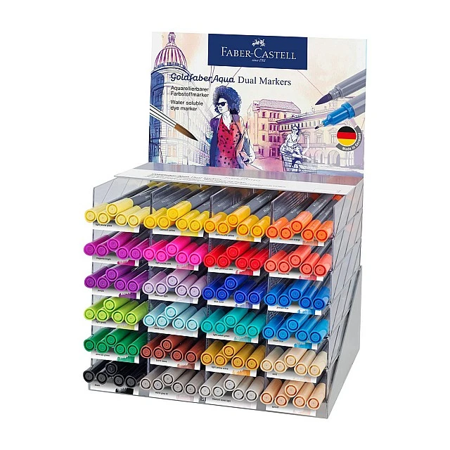 Faber-Castell Маркер Goldfaber A.Dual, 120 броя в дисплей