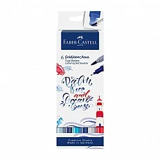 Faber-Castell Маркер Goldfaber A.Dual - Seaside, 6 броя