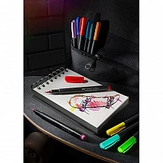 Faber-Castell Маркер-четка Black Edition, 20 цвята