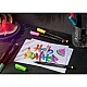 Faber-Castell Black Edition brush markers, 20 colours