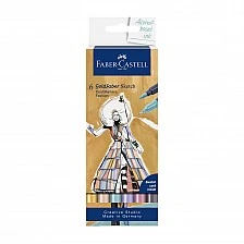 Faber-Castell Goldfaber Sketch marker Fashion, 6 pieces
