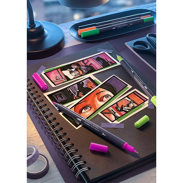 Faber-Castell Goldfaber Sketch marker Graphic, 6 pieces