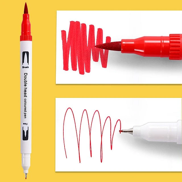 Foska Brush Pen, 100 colors