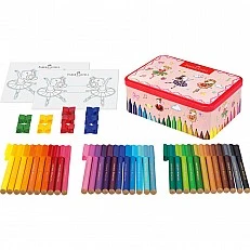 Faber-Castell Connector fibre-tip pens Ballerina set, 33 colours
