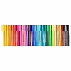 Faber-Castell Connector fibre-tip pens, 40 colours in case