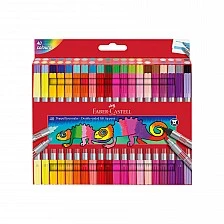 Faber-Castell Markers, double, 40 colors