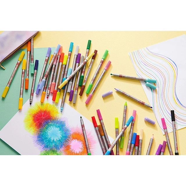 Faber-Castell Markers, double, 40 colors