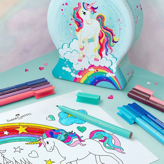 Faber-Castell Marker pens Connector Ferris wheel, 33 colors