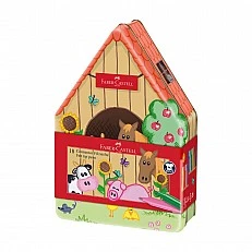 Faber-Castell Connector fibre-tip pens Farm set, 18 colours