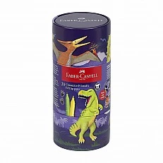 Faber-Castell Connector fibre-tip pens Dinosaur set, 20 colours