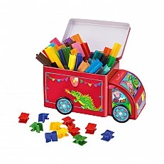 Faber-Castell Connector fibre-tip pens Truck set, 33 colours