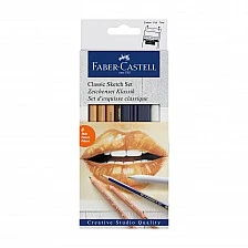 Faber-Castell Sketch set with pencils, 6 pieces