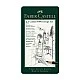Faber-Castell Молив Castell 9000, чернографитен, комплект за дизайнери, различни твърдости, 12 броя