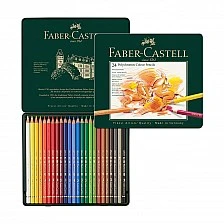 Faber-Castell Цветни моливи Polychromos, 24 цвята