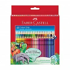 Faber-Castell Акварелни моливи Grip 2001, 48 цвята