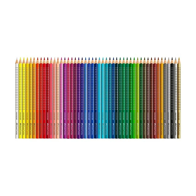 Faber-Castell Акварелни моливи Grip 2001, 48 цвята