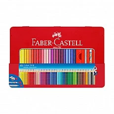 Faber-Castell Акварелни моливи Grip 2001, 48 цвята
