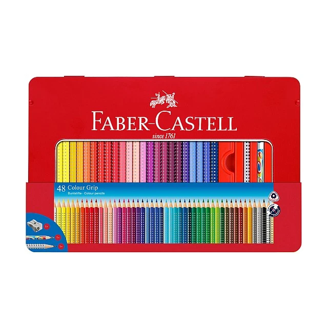 Faber-Castell Grip 2001 watercolour pencils, 48 colours