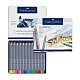 Faber-Castell Акварелни моливи Goldfaber Aqua, 24 цвята, в метална кутия