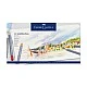Faber-Castell Watercolor pencils Goldfaber Aqua, 36 colors, in a metal box