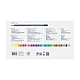 Faber-Castell Watercolor pencils Goldfaber Aqua, 36 colors, in a metal box