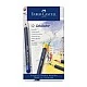 Faber-Castell Цветни моливи Goldfaber, 12 цвята, в метална кутия
