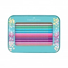 Faber-Castell Sparkle coloured pencils, 20 colours with sharpener
