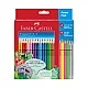 Faber-Castell Grip 2001 watercolour pencils, 18 coloured, 4 neon, 2 graphite